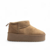 Europeon Union Women Cafe Chamois Half Boot #3267